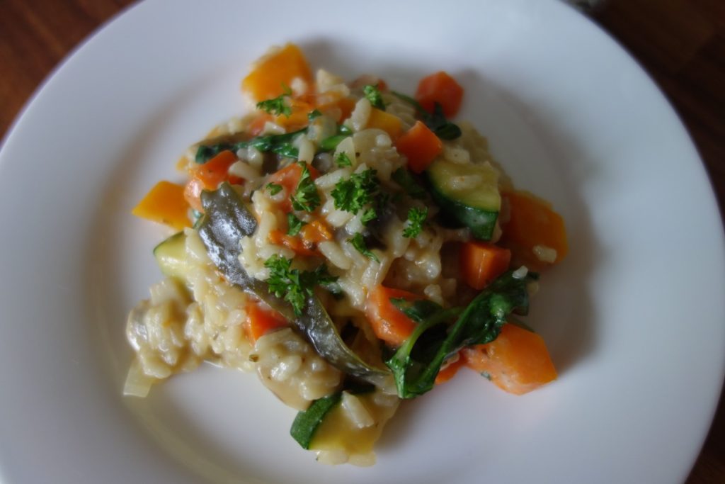 ベジ リゾット Veg Risotto Yumikoのサバイバル クッキングレシピ